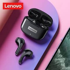 New Lenovo LP40 Pro Bluetooth Earbuds Orignal 0