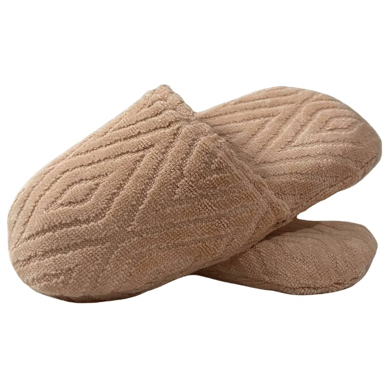 Soft Cotton Terry Cloth Slippers for Men and Women - Non-Slip, Breath 1