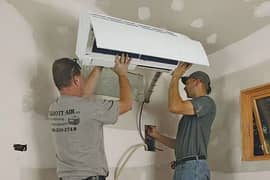 split AC installations and AC maintenance services