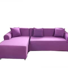 Printed & Colorfull sofa covers are available (L Shapped)