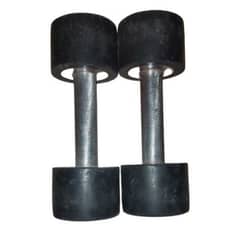 4kg Rubber coated dumbells