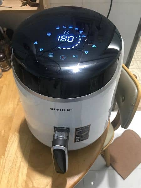 Original Korean LCD Touch Air Fryer - 4.5 Ltr Capacity with Rapid Air 3