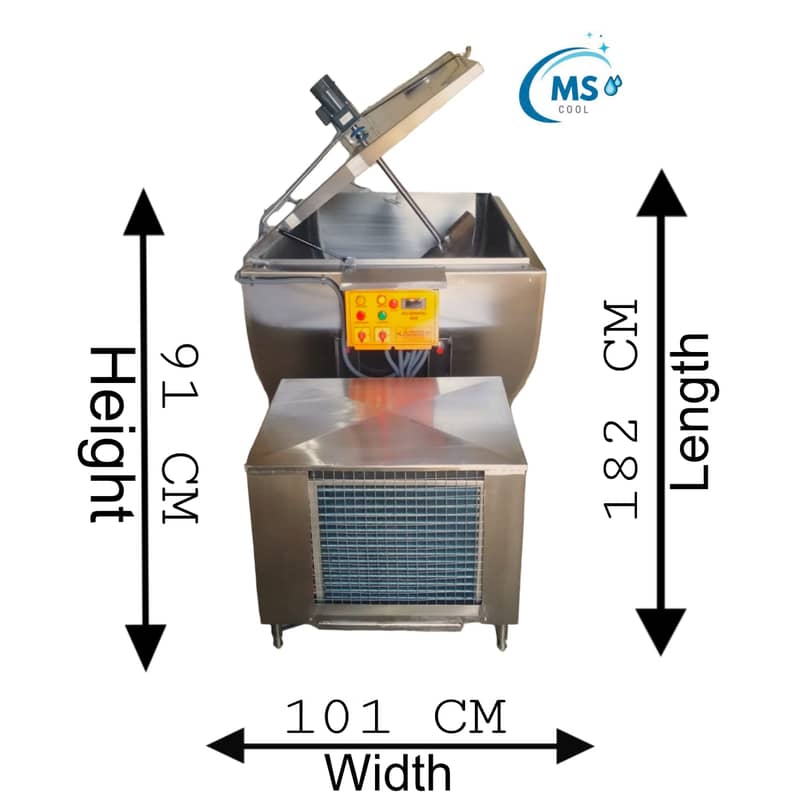 Milk chiller, Electric milk chiller, Milk Boiler, Milk colling 2