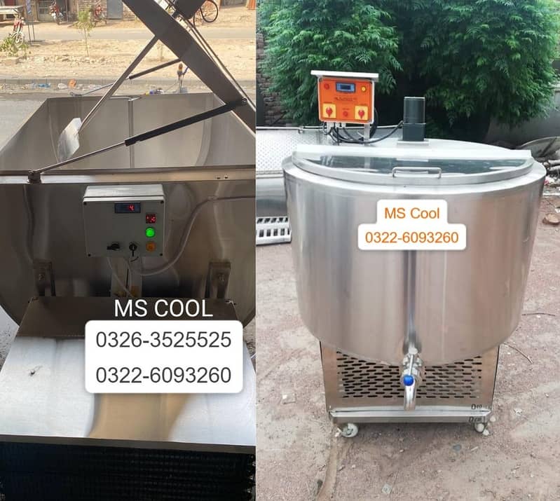 Milk chiller, Electric milk chiller, Milk Boiler, Milk colling 17