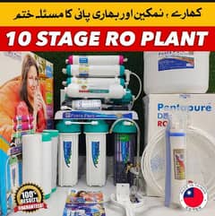 PENTAPURE TOP SELLING TAIWAN 8 STAGE RO PLANT 100GPD REVERSE