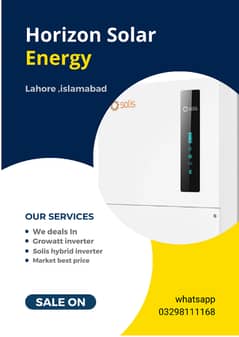 Solis Hybrid  inverter, with 5 years Local warranty