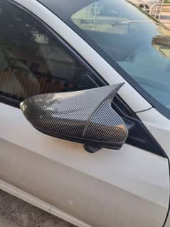 civic x side mirror batman covers