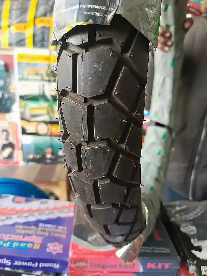 scoty tyre Honda ,Yamaha ,Suzuki 125 ,150 front timson china tyres 1