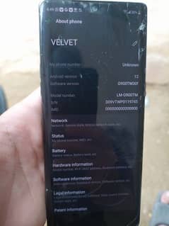 Lg Velvet 5G 6/128 non Pta