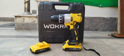 Imported 13mm Cordless Drill Machine With 2 Batteries and Toolkit