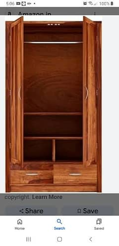 wooden cupboard