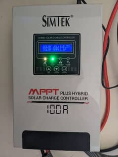 Simtek 100amp MPPT only 7 days used 0