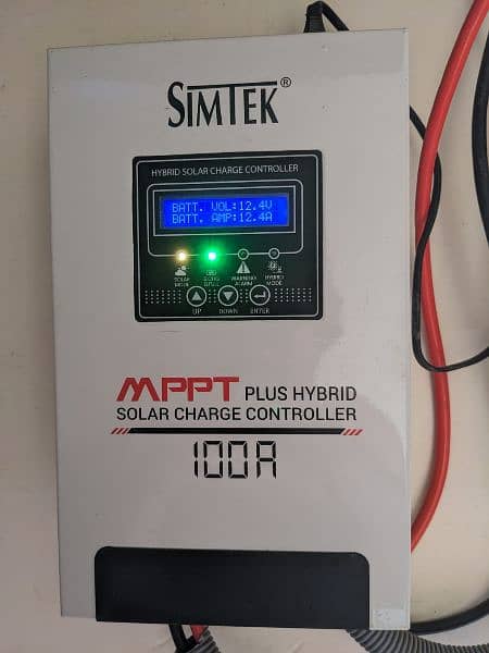 Simtek 100amp MPPT only 7 days used 1