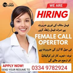 Call Operator Job (Only Female) 0