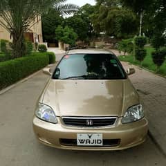 Dr (R) Army Officer's Used Only 1 in Pakistan Honda civic EX-i RS 1999