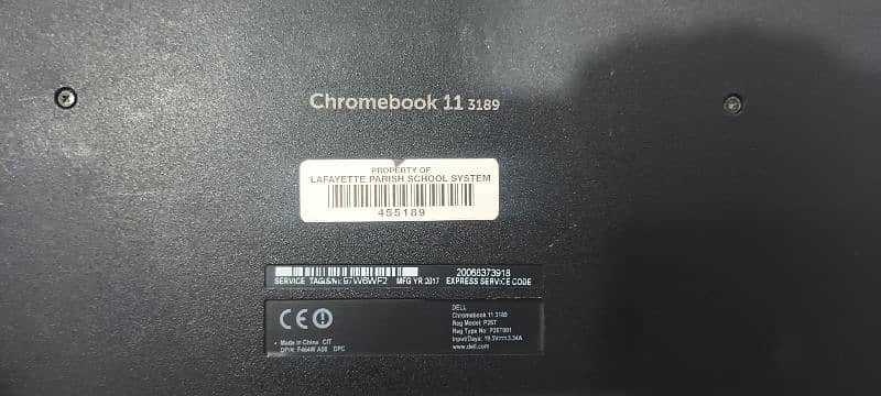 Dell Touchscreen Chromebook 4/16 play store  Exchange possible 1