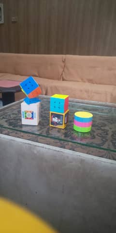 RS3M Magnetic cube ; 3by3 and Cylinder cube