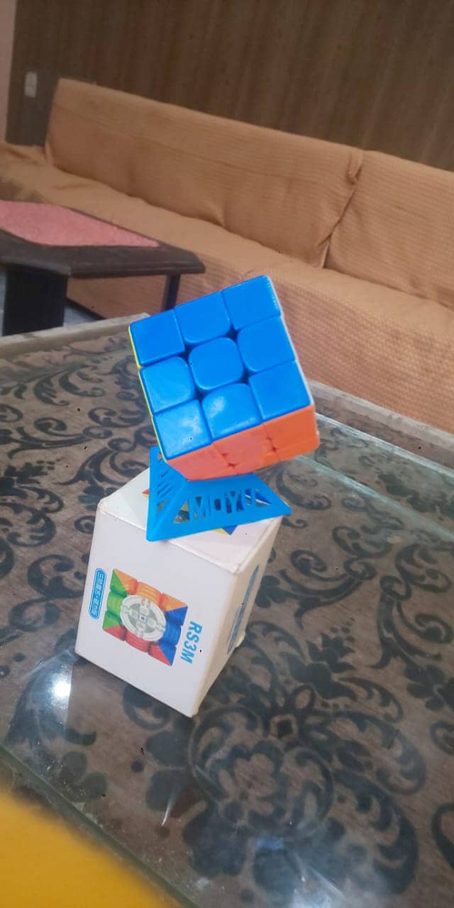 RS3M Magnetic cube ; 3by3 and Cylinder cube 1