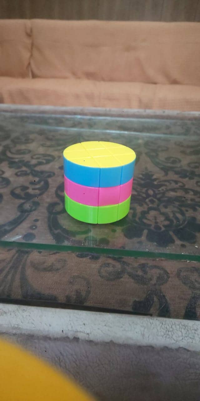 RS3M Magnetic cube ; 3by3 and Cylinder cube 4