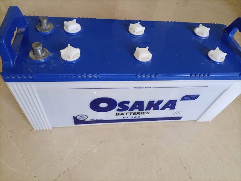 Osaka battery HT 200  100 percent workngjust 3 months used in warranty 1