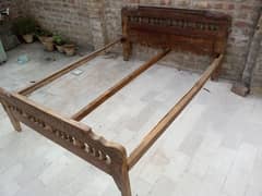 pure wood bed sale