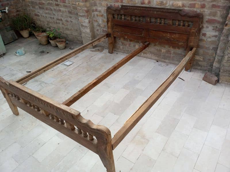 pure wood bed sale 0