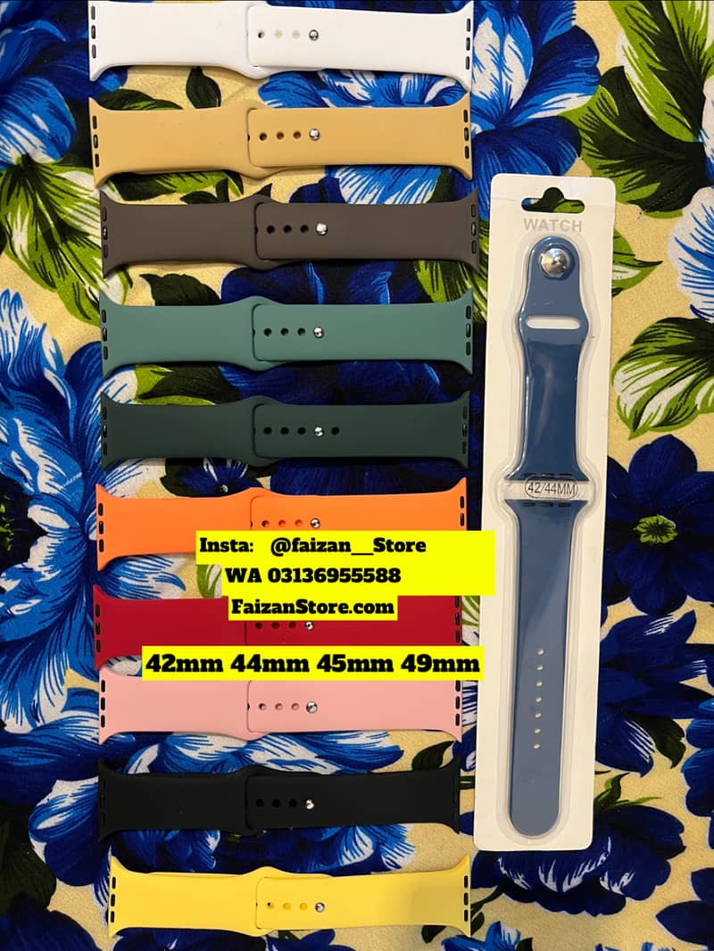 Leather Link For Apple Watch Band 45mm 41mm 44mm 40mm 49mm Original M 13