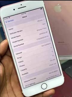 Apple iPhone 7 plus 128/GB PTA approved 0328/9751256 My contact number