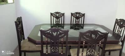 dining table 6 chair 0