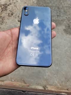 iphone x black color with charger