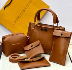 *Charles and keith 5 Pcs Bag Set for Girls* 

  *5 PCS SET*