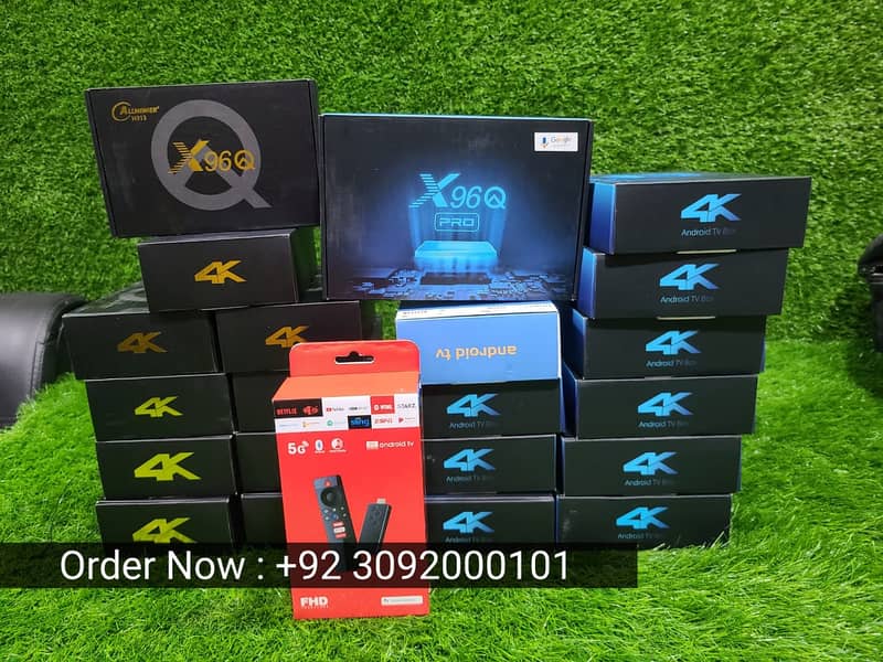 Original Andriod Smart TV Box Stock Available Branded Stock With Free 2