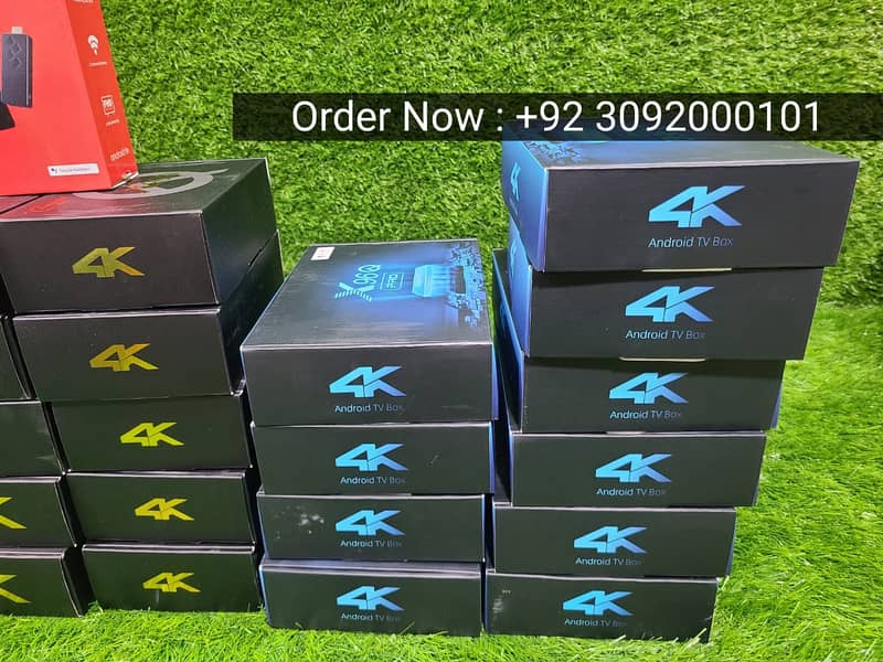 Original Andriod Smart TV Box Stock Available Branded Stock With Free 3