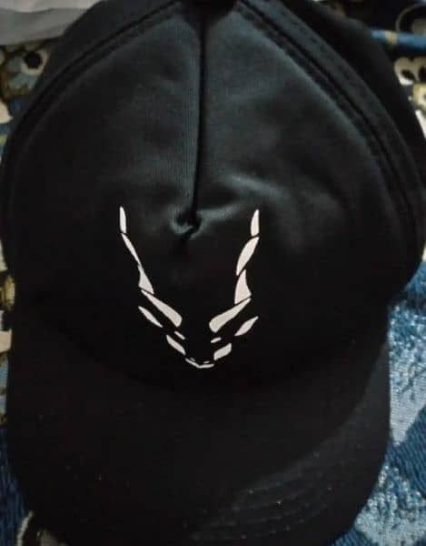 Markhor Cap Stylish logo Hat Black Premium Quality 5