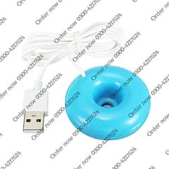 Donut Shape USB Air Humidifier - DIY Essential Oil Diffuser Mist Ma