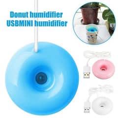 Donut Shape USB Air Humidifier - DIY Essential Oil Diffuser Mist Ma