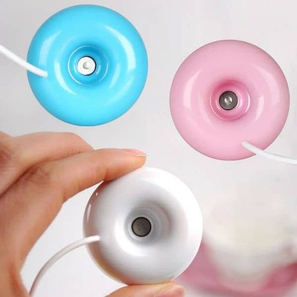 Donut Shape USB Air Humidifier - DIY Essential Oil Diffuser Mist Ma 5