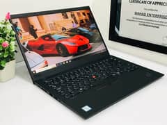 lenovo x1 carbon core i7 8th gen -Quard core- 8 threads-16/256 0