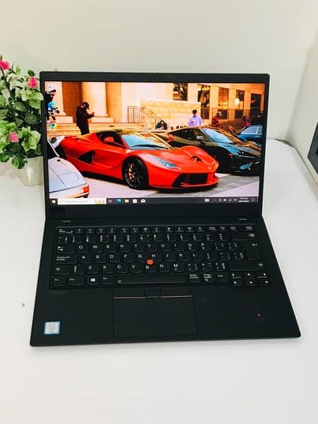 lenovo x1 carbon core i7 8th gen -Quard core- 8 threads-16/256 4