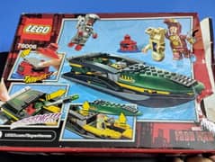 marvel iron man 3 Lego ironman Extremis sea port battle