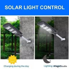 120W LED Solar Street Light Wall Lamp outdoor waterproof Light