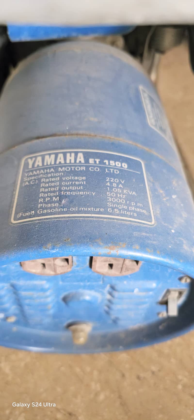 1 kVa japanese yamaha genetor 2