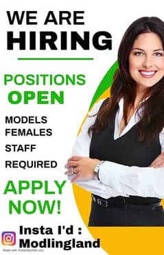 Female Staff Required | Jobs