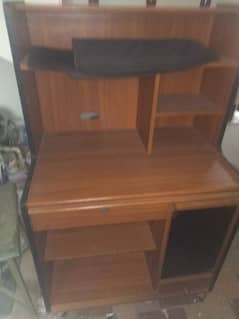 sale computer table , tv trolley slightly used 03212461779 to contact