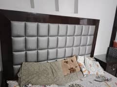 fully wooden bed set