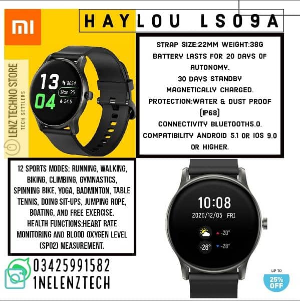 Haylou Smartwatches 0