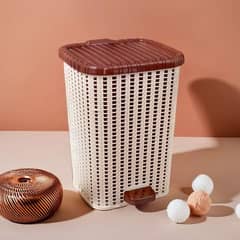 Knit & Knot Luxe Weave Large Pedal Bin Dustbin – The Art of Style!!!