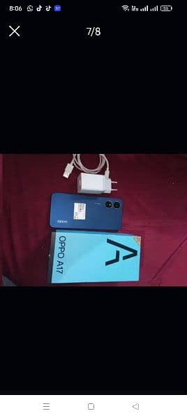 oppo A17 exchange possible 10/10 condition ha phone ki 1