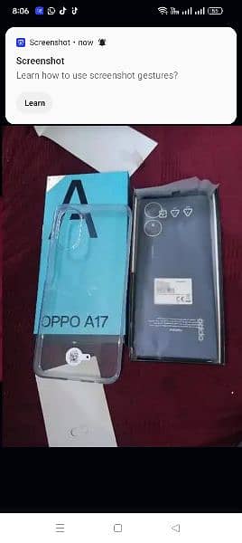 oppo A17 exchange possible 10/10 condition ha phone ki 6