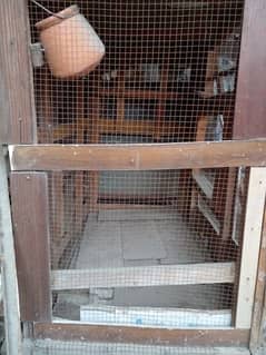 Cage for hens and birds